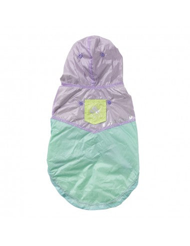 Impermeabile reversibile per cani FuzzYard Ormond viola e blu