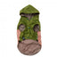 Impermeabile reversibile per cani FuzzYard Ormond verde oliva e rosa