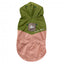 Impermeabile reversibile per cani FuzzYard Ormond verde oliva e rosa