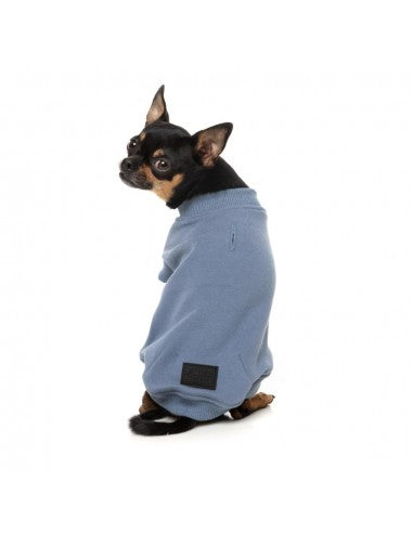 Maglione in cotone per cani FuzzYard Allday 25 blu