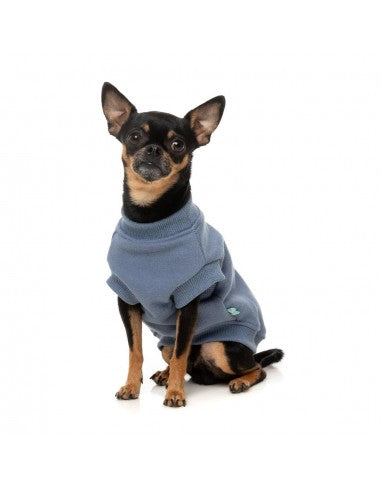 Maglione in cotone per cani FuzzYard Allday 25 blu