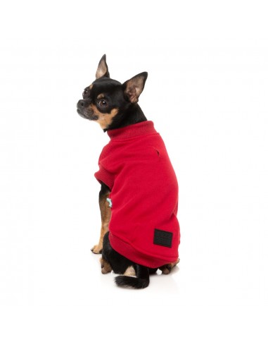 Maglione in cotone per cani FuzzYard Allday 25 rosso