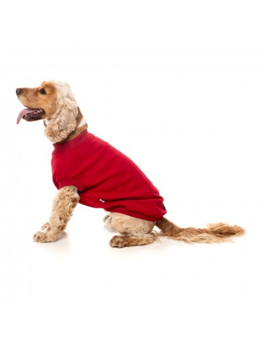 Maglione in cotone per cani FuzzYard Allday 25 rosso