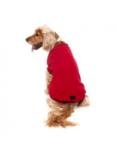 Maglione in cotone per cani FuzzYard Allday 25 rosso