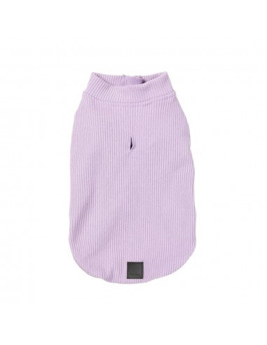 Maglione con zip per cani FuzzYard Cambridge lilla