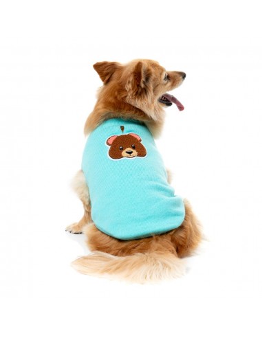 Maglioncino in maglia per cani FuzzYard FuzzBear aqua