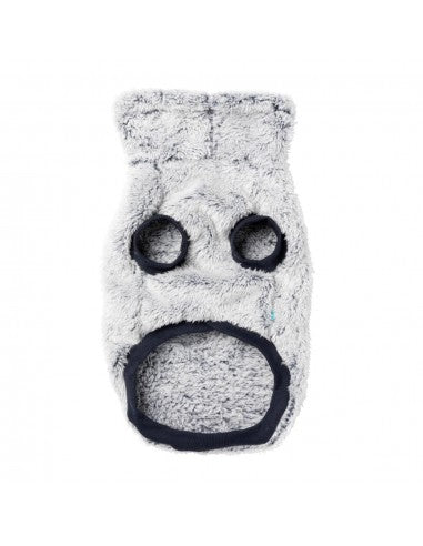 Maglione in peluche per cani FuzzYard Frosted Teddy blu navy
