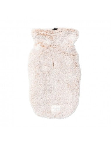 Maglione in peluche per cani FuzzYard Frosted Teddy latte