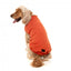 Maglione ricamato per cani FuzzYard Smiley ruggine