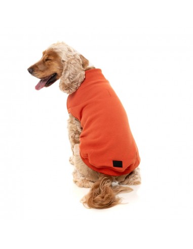 Maglione ricamato per cani FuzzYard Smiley ruggine