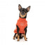Maglione ricamato per cani FuzzYard Smiley ruggine