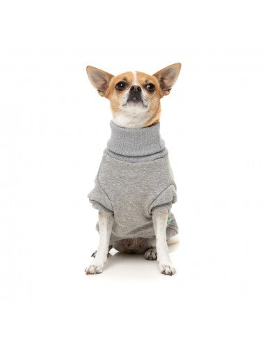 Maglione a collo alto per cani FuzzYard Stevie 25 grigio