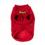 Maglione per cani FuzzYard The Woof, cotone rosso (taglia 1)