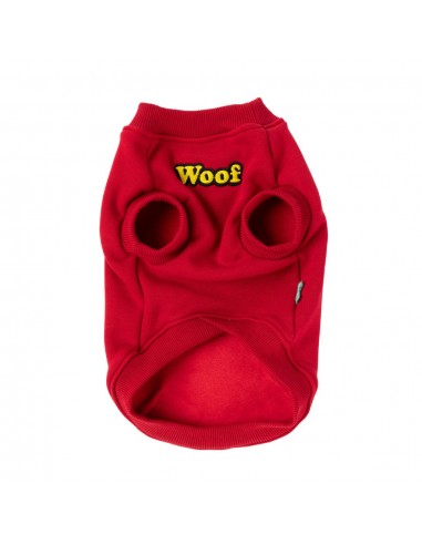 Maglione per cani FuzzYard The Woof, cotone rosso (taglia 1)
