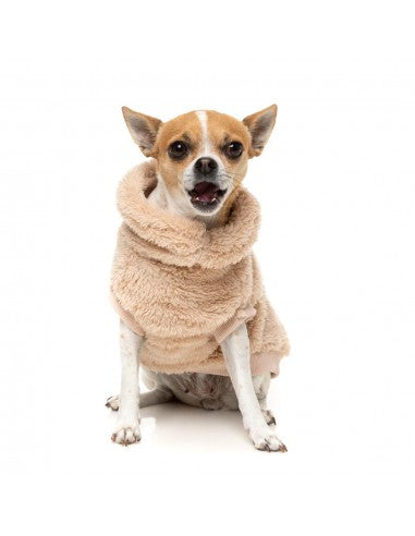 Maglione per cani FuzzYard Turtle Teddy 25 Desert Tan (taglia 1)