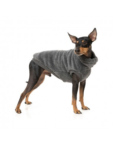 Maglione per cani FuzzYard Turtle Teddy antracite
