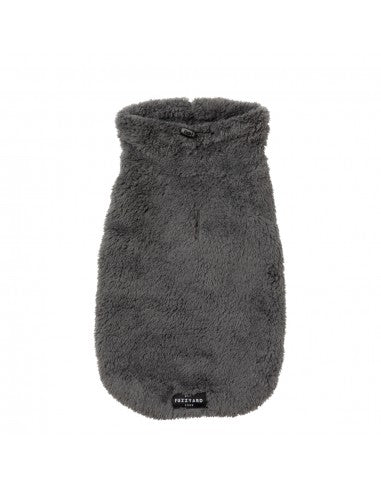 Maglione per cani FuzzYard Turtle Teddy, antracite (taglia 4)