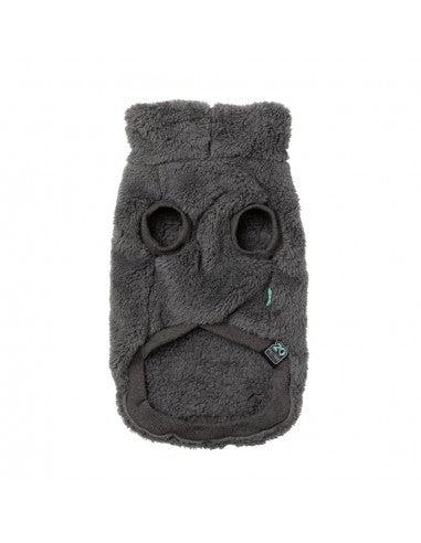 Maglione per cani FuzzYard Turtle Teddy, antracite (taglia 4)