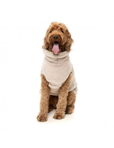 Maglione per cani FuzzYard Turtle Teddy beige