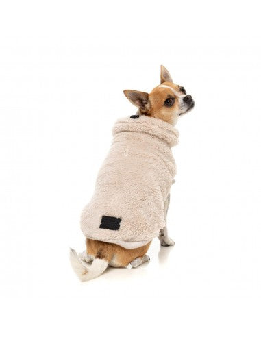 Maglione per cani FuzzYard Turtle Teddy beige