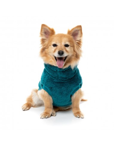 Maglione per cani FuzzYard Turtle Teddy Deep Teal