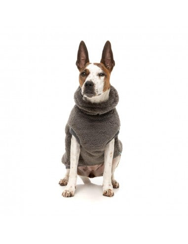 Maglione per cani FuzzYard Turtle Teddy Gunmetal Grey