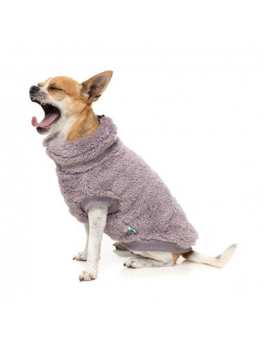 Maglione per cani FuzzYard Turtle Teddy lavanda