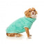 Maglione per cani FuzzYard Turtle Teddy verde petrolio