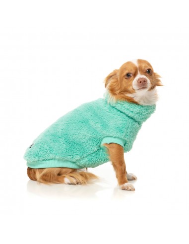 Maglione per cani FuzzYard Turtle Teddy verde petrolio