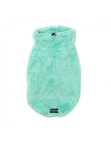 Maglione per cani FuzzYard Turtle Teddy verde petrolio