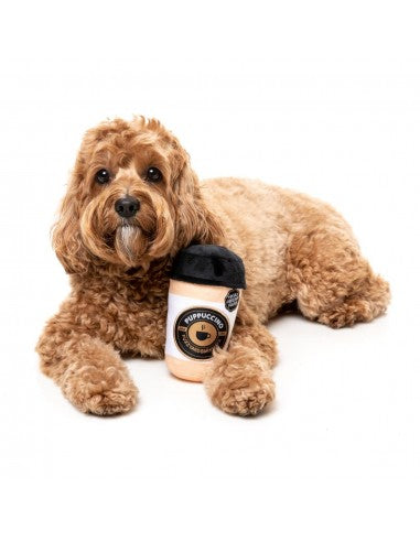 Peluche per cani FuzzYard Barkrista Puppuccino a forma di tazza di caffè