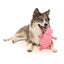 Peluche per cani FuzzYard cimice Flutter rosa con squeaker