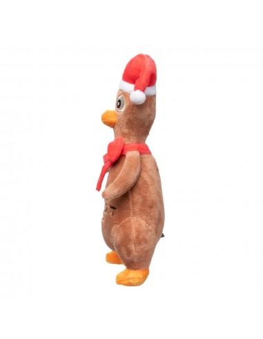 Peluche natalizio per cani FuzzYard Chicken It Twice Chook