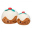 Peluche natalizio per cani FuzzYard Hey Puddin' (taglia S)
