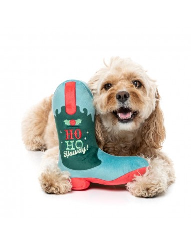 Peluche natalizio per cani FuzzYard Ho Ho Howdy Boot