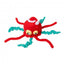 Peluche natalizio per cani FuzzYard Jollyfish