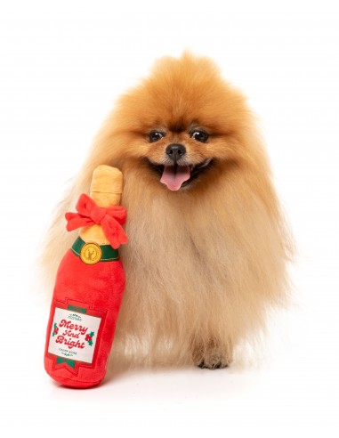 Peluche natalizio per cani FuzzYard Merry & Bright Chompagne