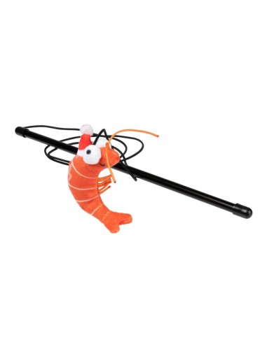 Canna da gioco natalizia per gatti FuzzYard Shrimpmas