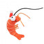Canna da gioco natalizia per gatti FuzzYard Shrimpmas