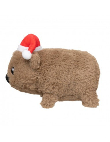 Peluche natalizio per cani FuzzYard Wallace Wombat (taglia S)