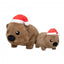 Peluche natalizio per cani FuzzYard Wallace Wombat (taglia S)
