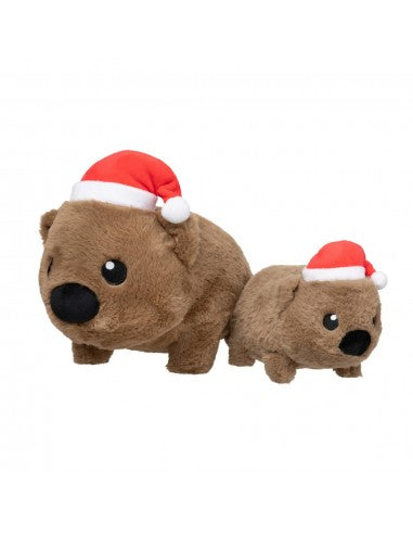 Peluche natalizio per cani FuzzYard Wallace Wombat (taglia S)