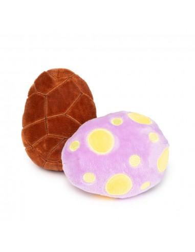 Peluche uova di Pasqua per cani FuzzYard, confezione da 2