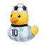 Peluche sonoro per cani FuzzYard Papera calciatrice Argentina n. 10