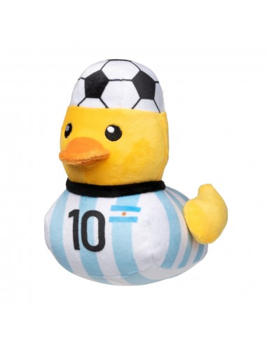 Peluche sonoro per cani FuzzYard Papera calciatrice Argentina n. 10