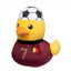 Peluche sonoro per cani FuzzYard Papera calciatrice Belgio n. 7