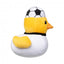 Peluche sonoro per cani FuzzYard Papera calciatrice Germania n. 17