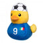 Peluche sonoro per cani FuzzYard Papera calciatrice Italia n. 9