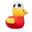 Peluche per cani FuzzYard Papera calcio Spagna n. 19 con squeaker