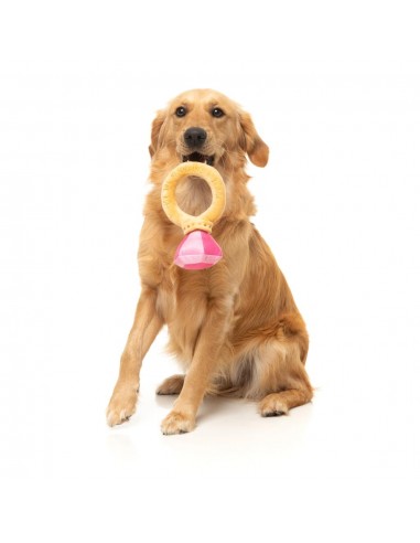 Peluche per cani FuzzYard Love Diamond In The Ruff Ring, anello di diamanti